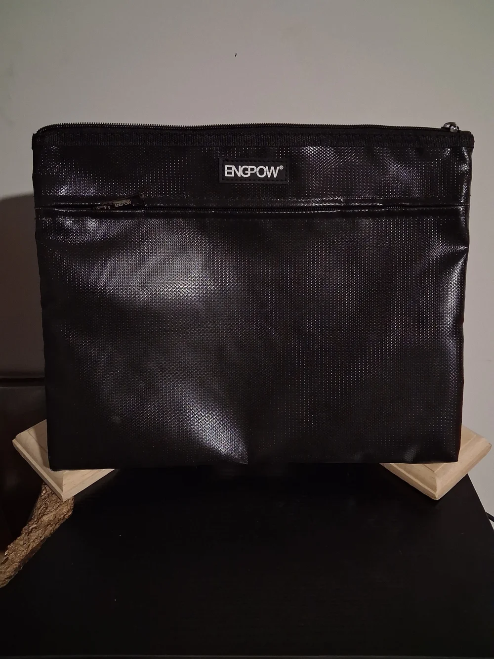 Black Travel Storage Pouch